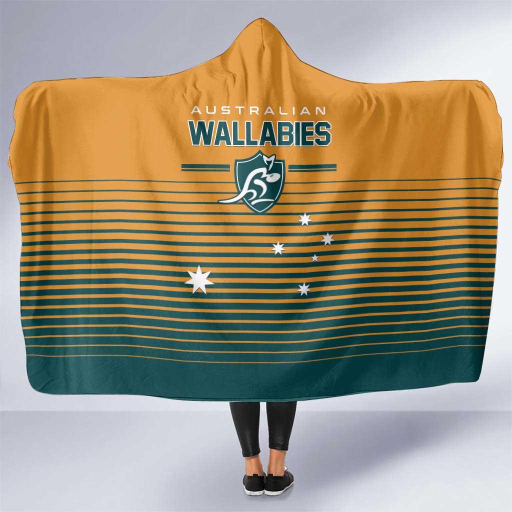 Rugby Australia Hooded Blanket Junior Wallabies Go Champions
