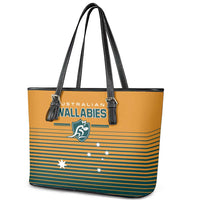 Rugby Australia Leather Tote Bag Junior Wallabies Go Champions