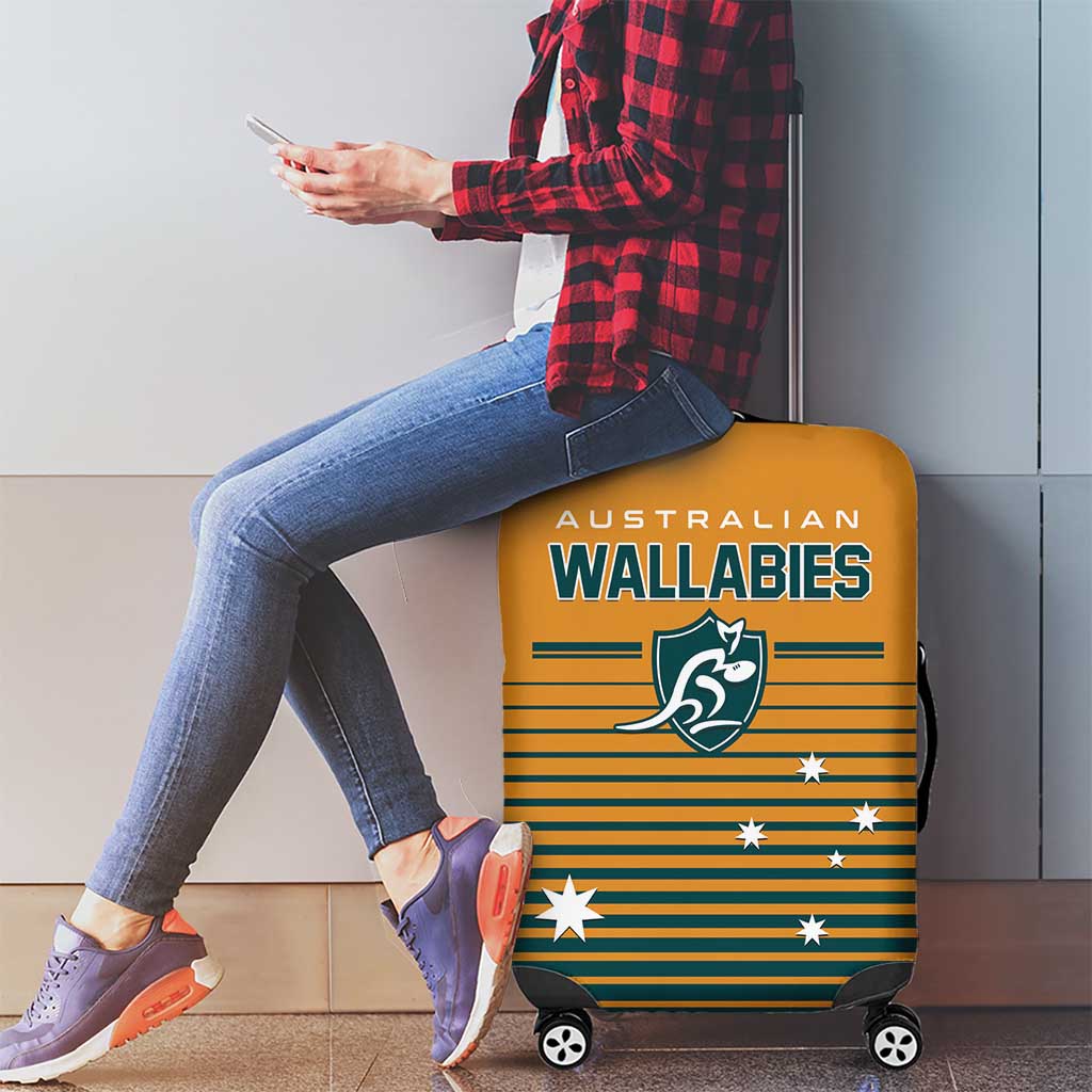 Rugby Australia Luggage Cover Junior Wallabies Go Champions