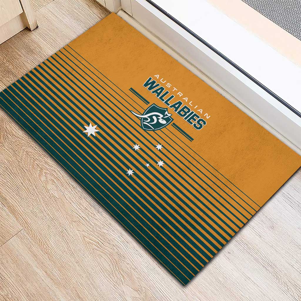 Rugby Australia Rubber Doormat Junior Wallabies Go Champions