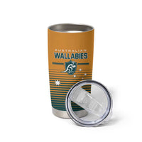 Custom Rugby Australia Tumbler Cup Junior Wallabies Go Champions LT01 - Polynesian Pride