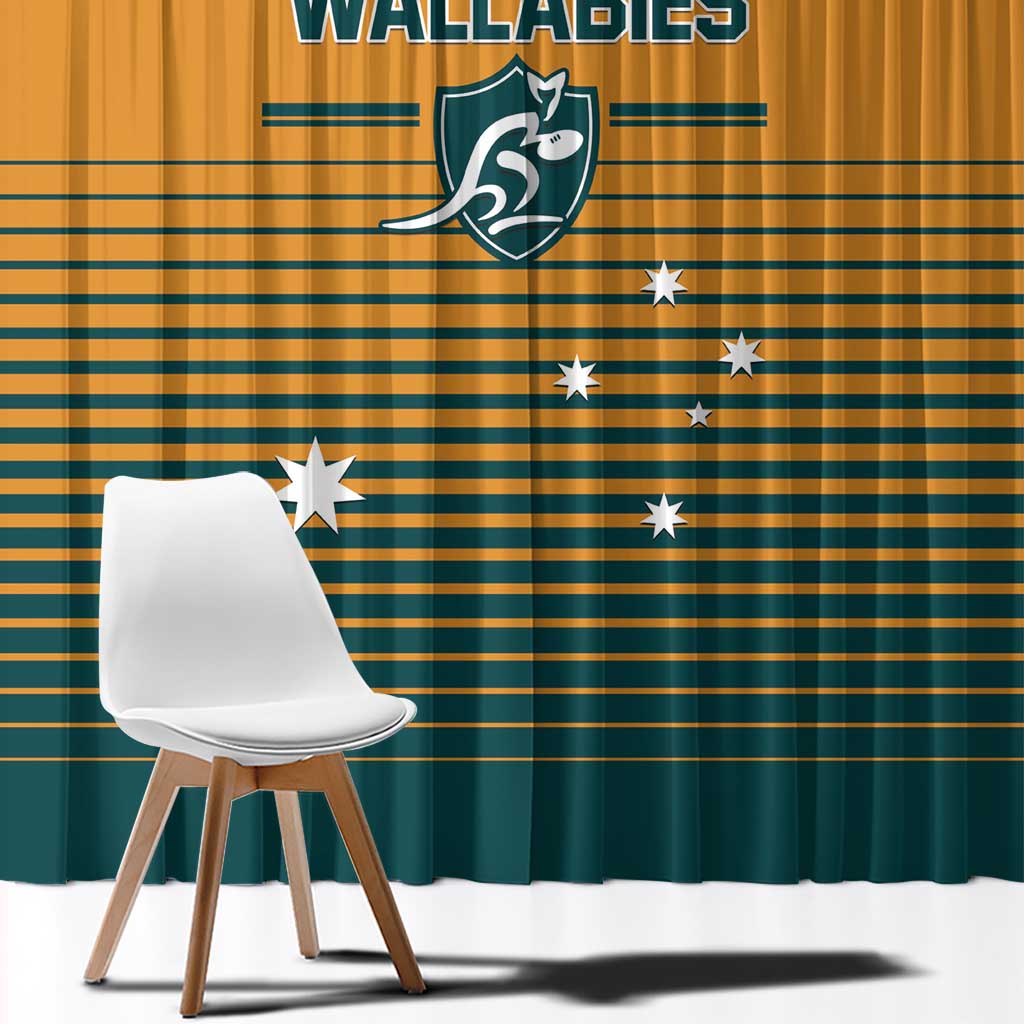 Rugby Australia Window Curtain Junior Wallabies Go Champions