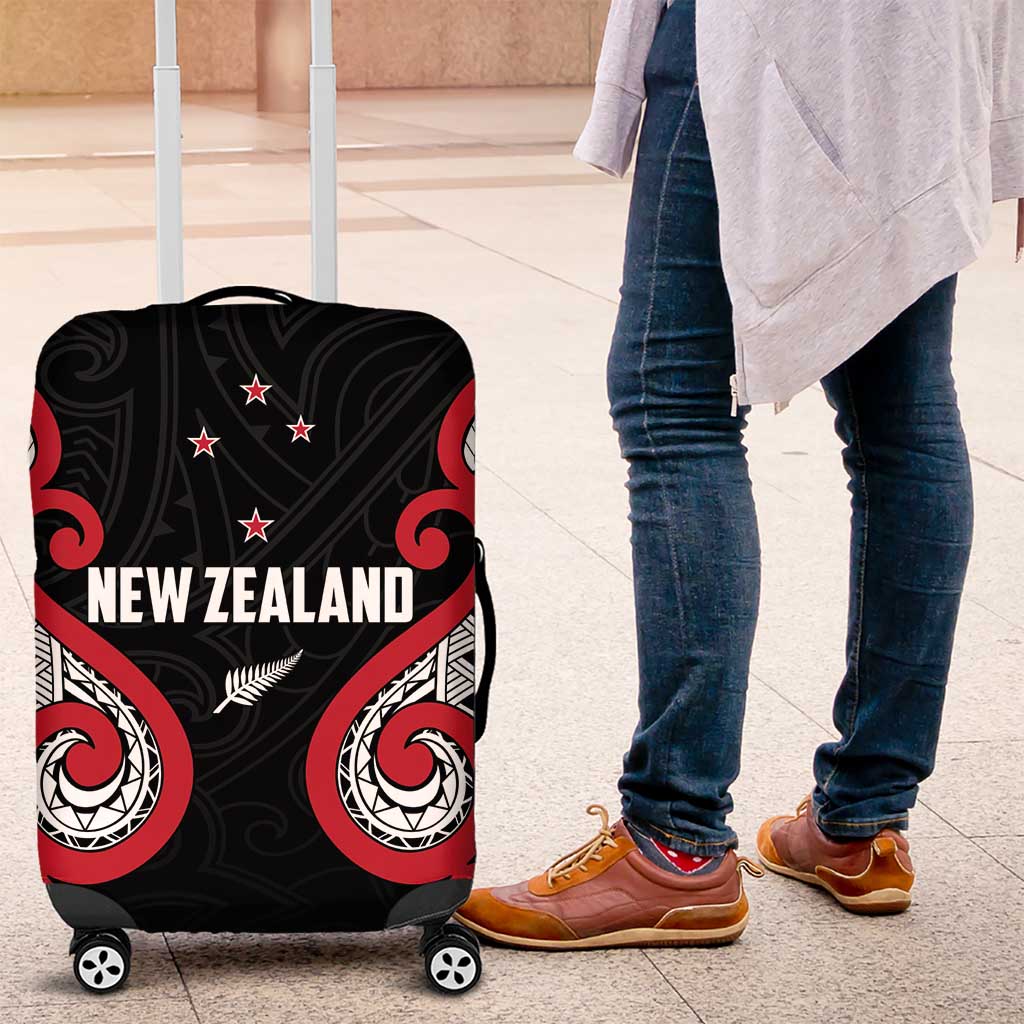 Rugby New Zealand Luggage Cover Baby Black Go Champions