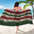 Hawaiian Hibiscus Christmas Color Sarong Unique