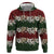 Hawaiian Hibiscus Christmas Color Zip Hoodie Unique