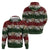 Hawaiian Hibiscus Christmas Color Zip Hoodie Unique