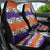 Hawaiian Hibiscus Car Seat Cover Orange and Purple Unique