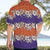 Hawaiian Hibiscus Hawaiian Shirt Orange and Purple Unique