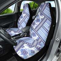 Hawaii Quilt Car Seat Cover Kakau Polynesian Pattern Blue Version LT01 - Polynesian Pride