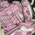 Hawaii Quilt Back Car Seat Cover Kakau Polynesian Pattern Mauve Pink Version LT01