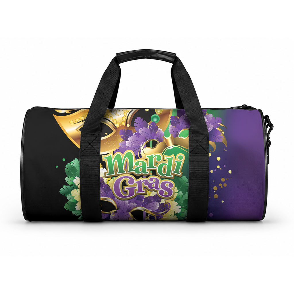 Mardi Gras Duffle Bag Carnival Feathers Masks LT01 One size Colorful - Polynesian Pride