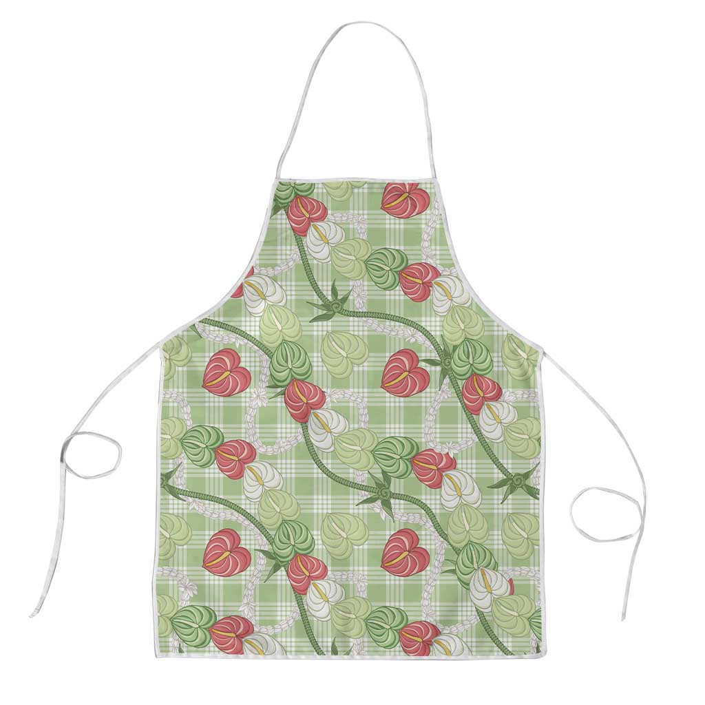 Anthurium Pikake Ti Leaf Palaka Apron Green Version