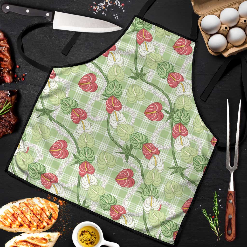 Anthurium Pikake Ti Leaf Palaka Apron Green Version