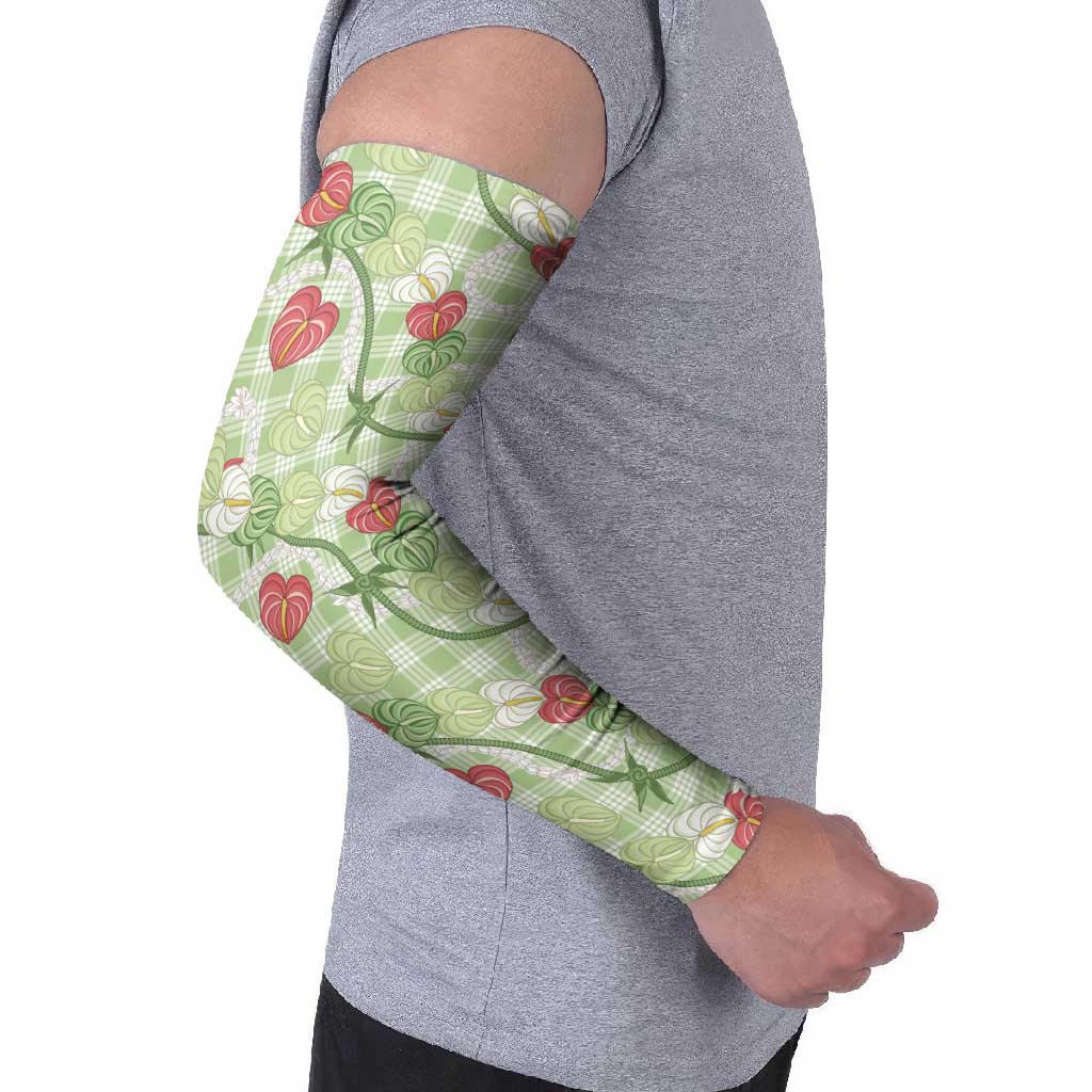 Anthurium Pikake Ti Leaf Palaka Arm Sleeves Green Version