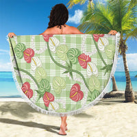Anthurium Pikake Ti Leaf Palaka Beach Blanket Green Version