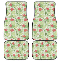 Anthurium Pikake Ti Leaf Palaka Car Mats Green Version