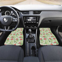 Anthurium Pikake Ti Leaf Palaka Car Mats Green Version