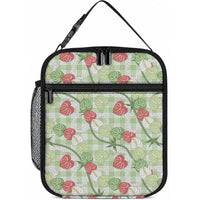 Anthurium Pikake Ti Leaf Palaka Lunch Bag Green Version