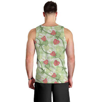 Anthurium Pikake Ti Leaf Palaka Men Tank Top Green Version