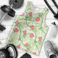 Anthurium Pikake Ti Leaf Palaka Men Tank Top Green Version