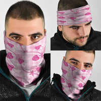 Anthurium Pikake Ti Leaf Palaka Neck Gaiter Pink Version