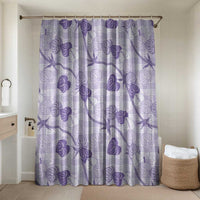 Anthurium Pikake Ti Leaf Palaka Bathroom Set Purple Version