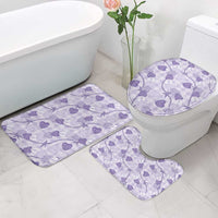 Anthurium Pikake Ti Leaf Palaka Bathroom Set Purple Version