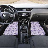 Anthurium Pikake Ti Leaf Palaka Car Mats Purple Version