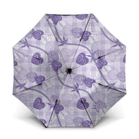 Anthurium Pikake Ti Leaf Palaka Umbrella Purple Version