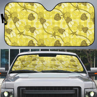 Anthurium Pikake Ti Leaf Palaka Auto Sun Shade Yellow Version LT01 Yellow - Polynesian Pride
