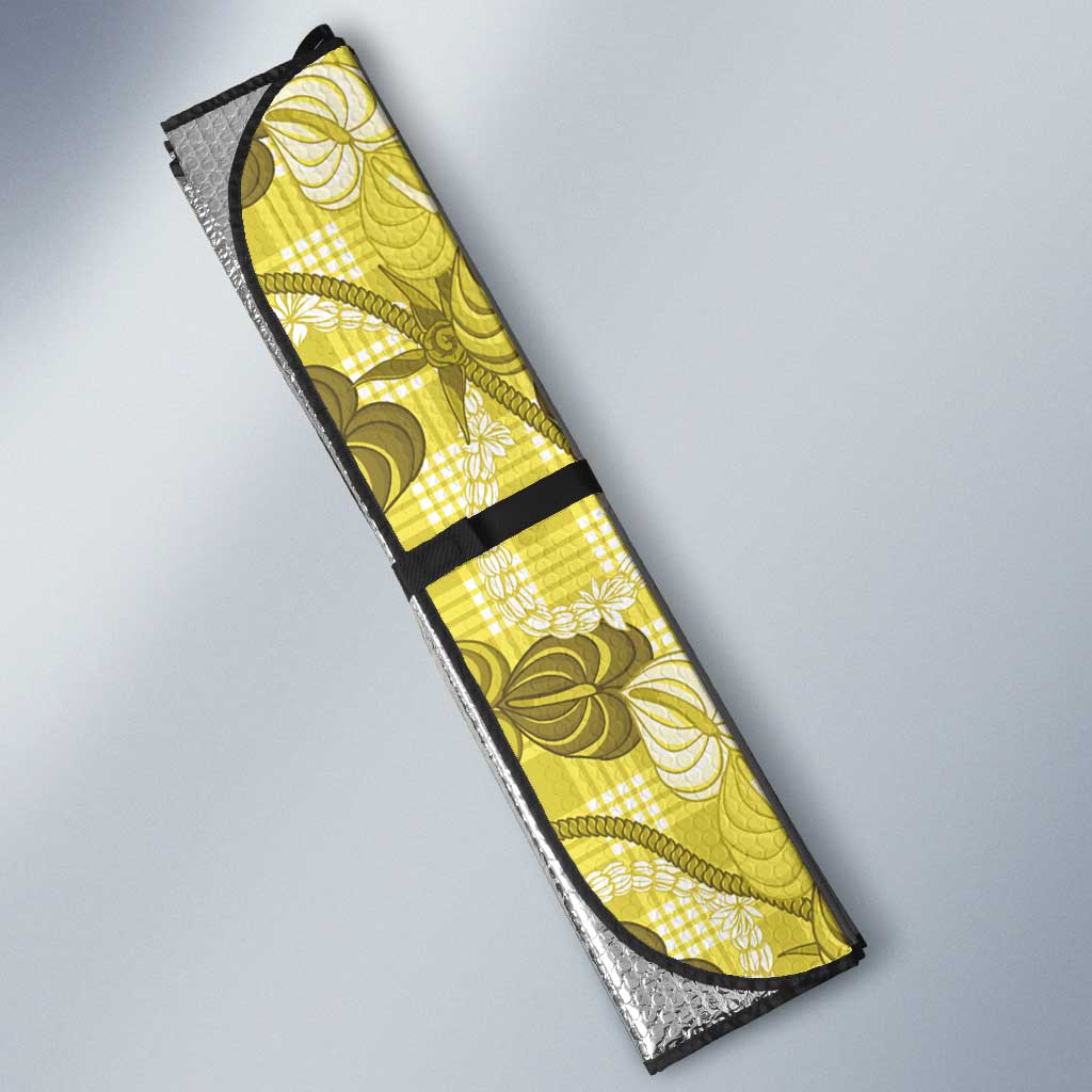 Anthurium Pikake Ti Leaf Palaka Auto Sun Shade Yellow Version LT01 - Polynesian Pride