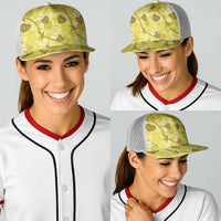 Anthurium Pikake Ti Leaf Palaka Baseball Net Cap Yellow Version