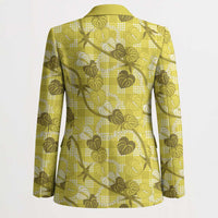Anthurium Pikake Ti Leaf Palaka Blazer Yellow Version LT01 - Polynesian Pride