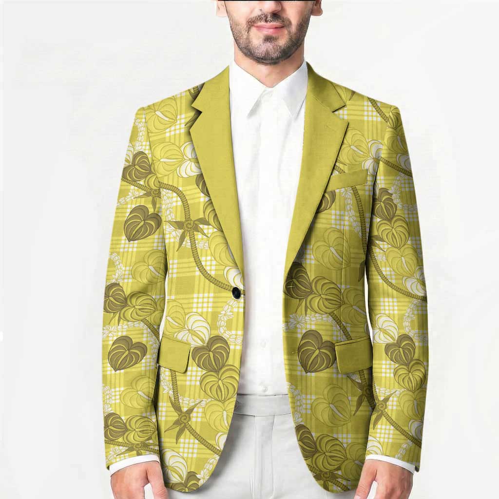 Anthurium Pikake Ti Leaf Palaka Blazer Yellow Version LT01 - Polynesian Pride