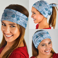 Anthurium Pikake Ti Leaf Palaka Neck Gaiter Blue Version