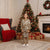 Hibiscus Pakala Bronze Brown Christmas Pajama Set Tropical Floral Stylized - Polynesian Pride