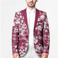 Hibiscus Pakala Royal Magenta Blazer Tropical Floral Stylized LT01 - Polynesian Pride
