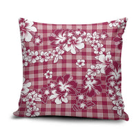 Hibiscus Pakala Royal Magenta Pillow Cover Tropical Floral Stylized LT01 Magenta - Polynesian Pride