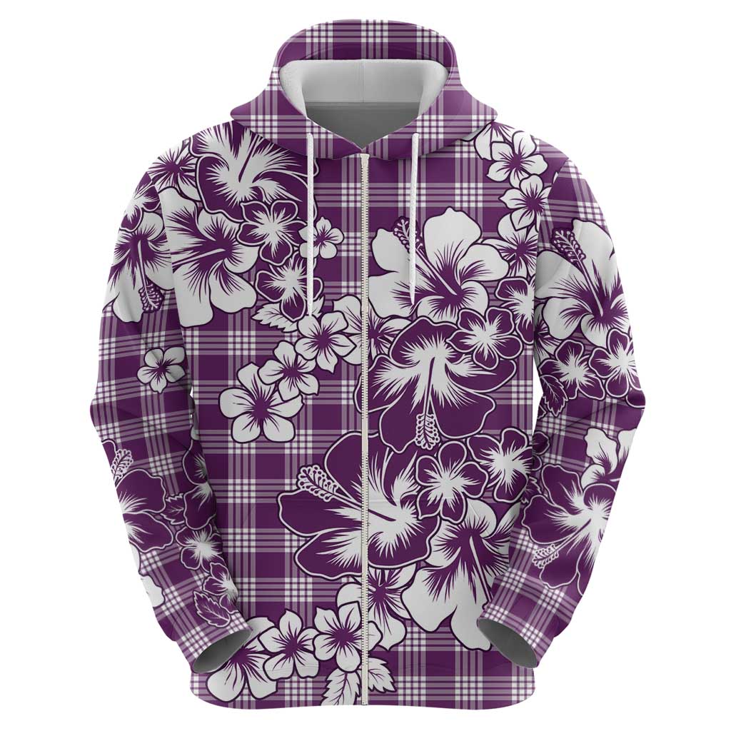 Hibiscus Pakala Sweetie Purple Hoodie Tropical Floral Stylized - Polynesian Pride