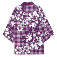 Hibiscus Pakala Sweetie Purple Kimono Tropical Floral Stylized LT01 - Polynesian Pride