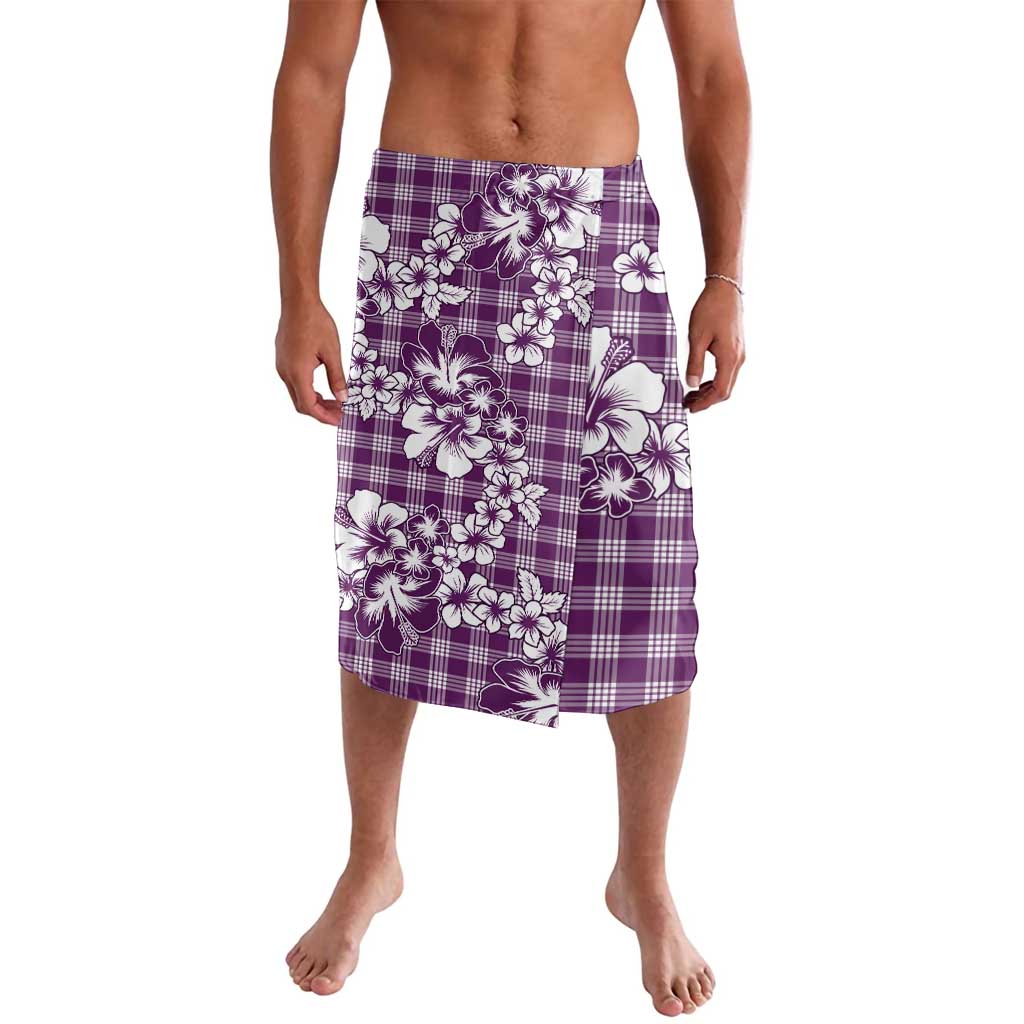 Hibiscus Pakala Sweetie Purple Lavalava Tropical Floral Stylized - Polynesian Pride