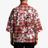 Hibiscus Pakala Fantasy Red Kimono Tropical Floral Stylized LT01 - Polynesian Pride