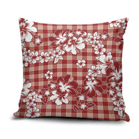 Hibiscus Pakala Fantasy Red Pillow Cover Tropical Floral Stylized LT01 Red - Polynesian Pride