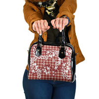 Hibiscus Pakala Fantasy Red Shoulder Handbag Tropical Floral Stylized LT01 One Size Red - Polynesian Pride