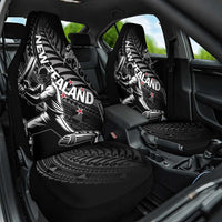 New Zealand Cricket Car Seat Cover Maori Kiwi Black Fern