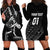 Custom New Zealand Cricket Hoodie Dress Maori Kiwi Black Fern