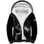 Custom New Zealand Cricket Sherpa Hoodie Maori Kiwi Black Fern