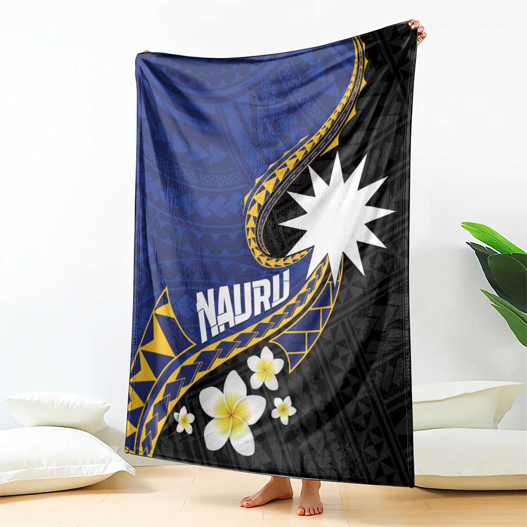 Nauru Blanket Naoero Proud Plumeria LT01 - Polynesian Pride