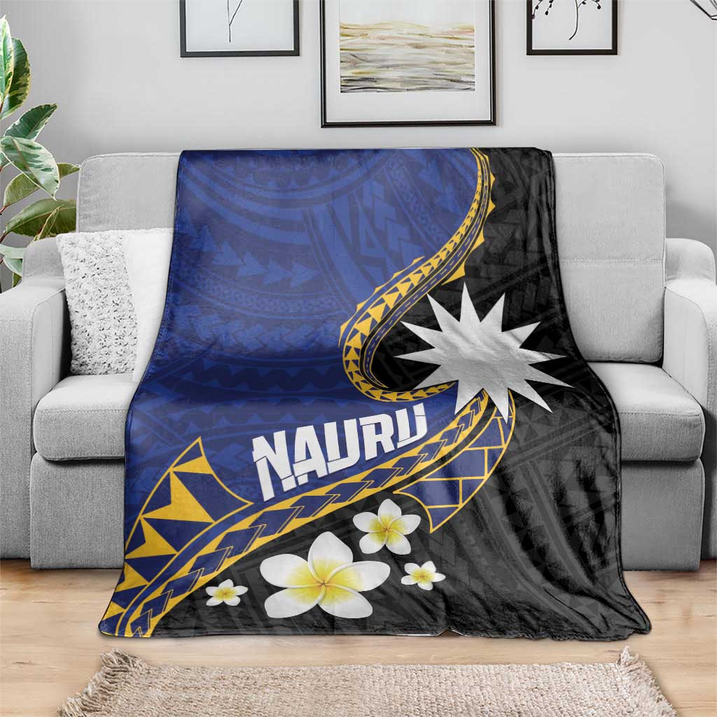 Nauru Blanket Naoero Proud Plumeria LT01 - Polynesian Pride
