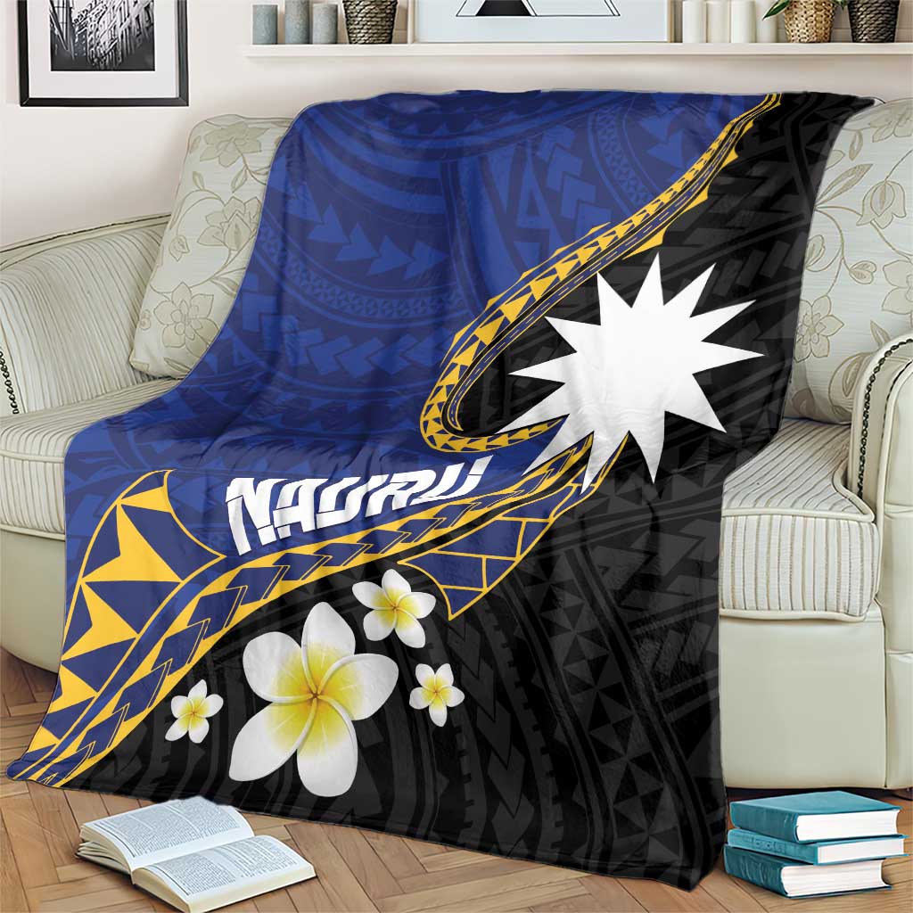 Nauru Blanket Naoero Proud Plumeria LT01 - Polynesian Pride